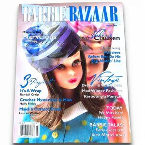 Barbie Bazaar Magazine Mod Winter Fashions March 2006 Volume 18 Issue 1